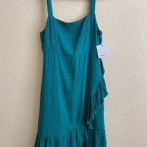 O'Neill Colinda Dress Green/Tidepool Size US Medium